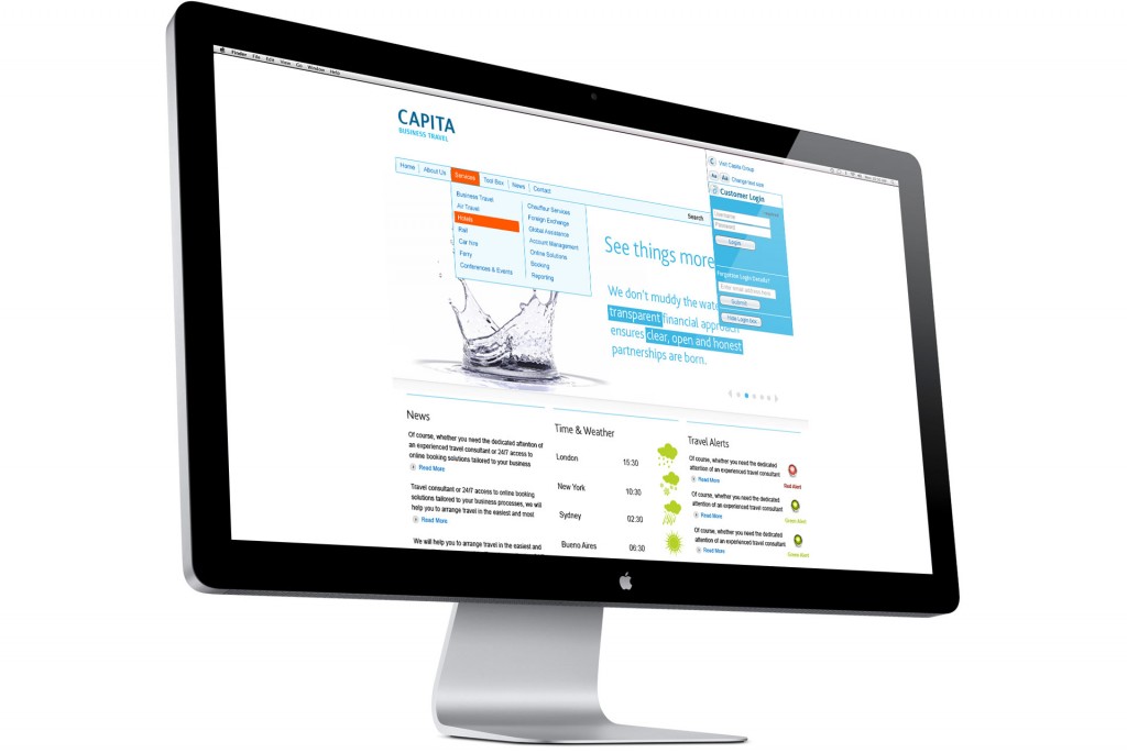 capita business travel website